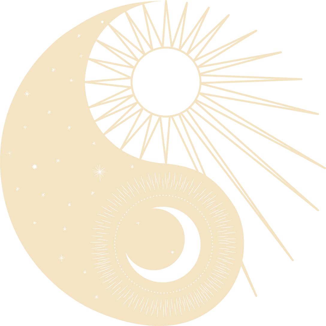 Moon and Sun Yin Yang